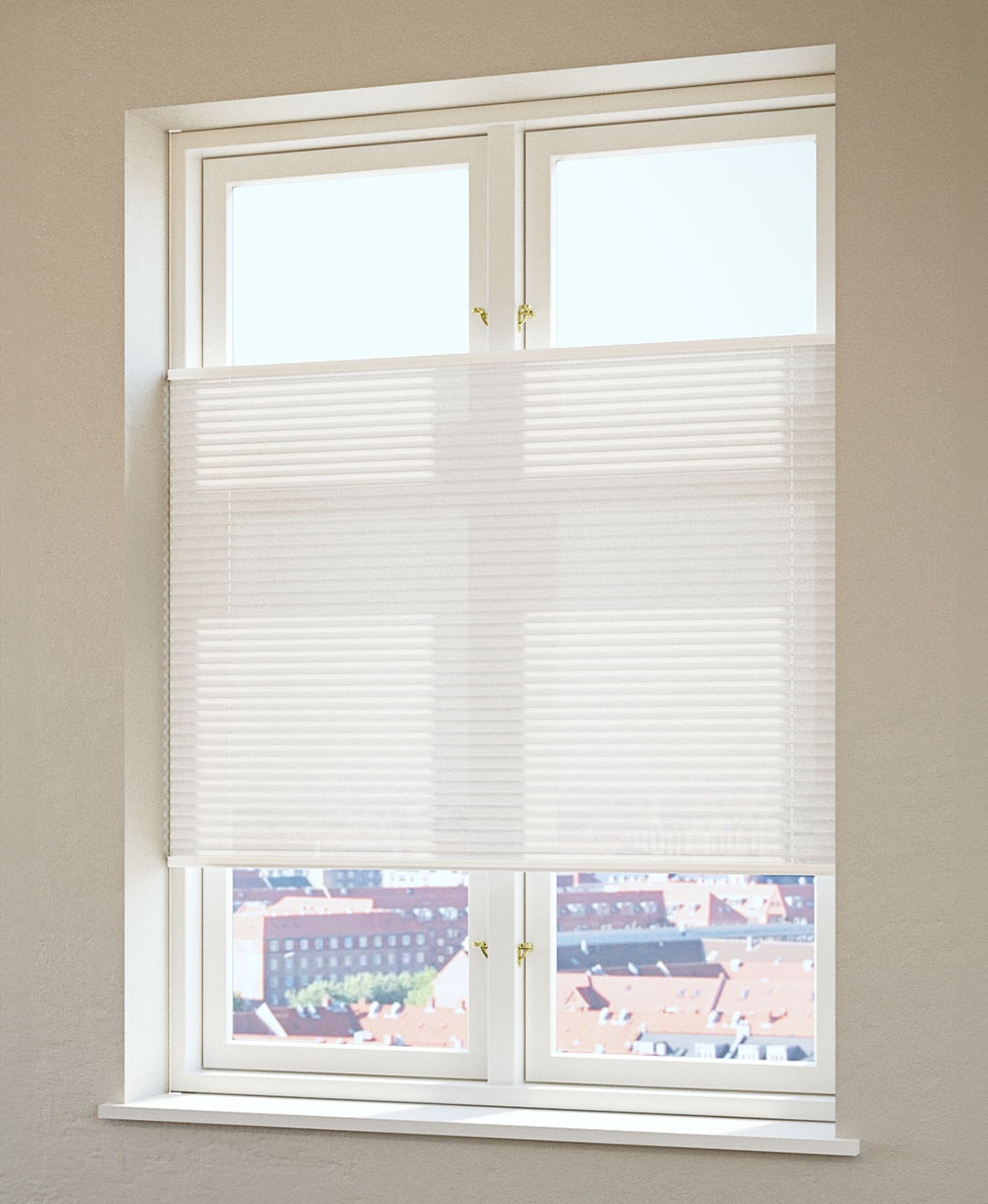Pleated blinds Pleated blinds