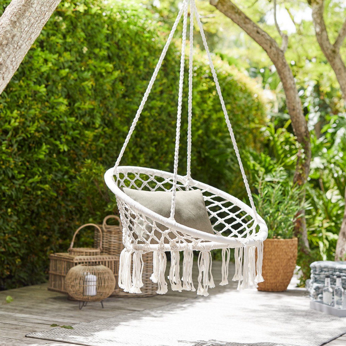 NITTEDAL hanging chair White hanging chair