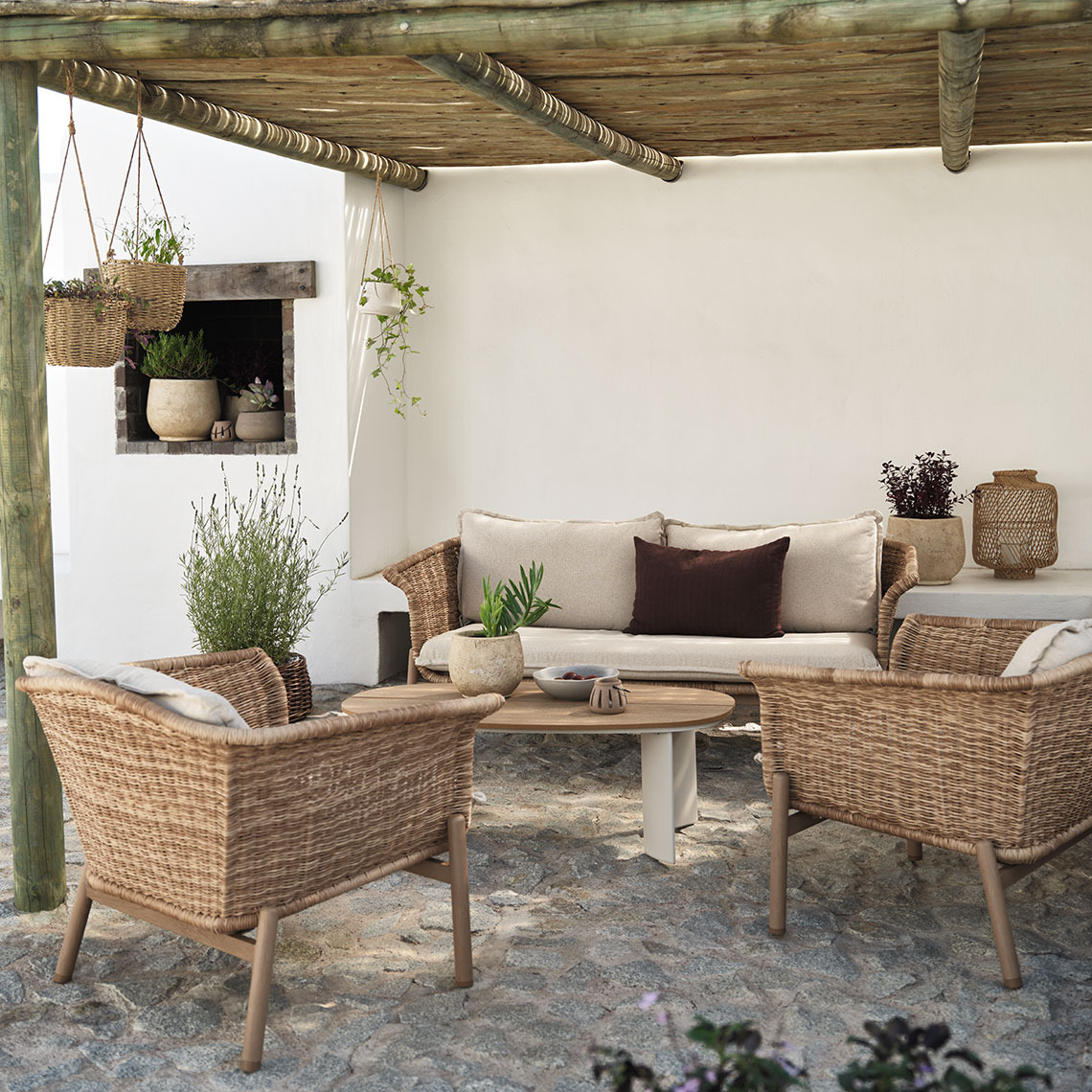 KOEPING garden lounge set Garden lounge set with cushions