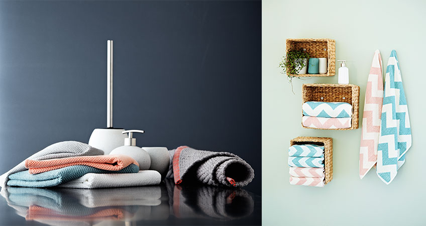 Bathroom accessories from JYSK Bathroom accessories from JYSK